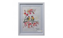 กรอบรูปภาพวาดสีน้ำวาดมือง่ายๆ